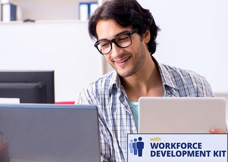 CompTIA Certification Training: TECH+ and A+ with Workforce Development Kit (Vouchers Included)